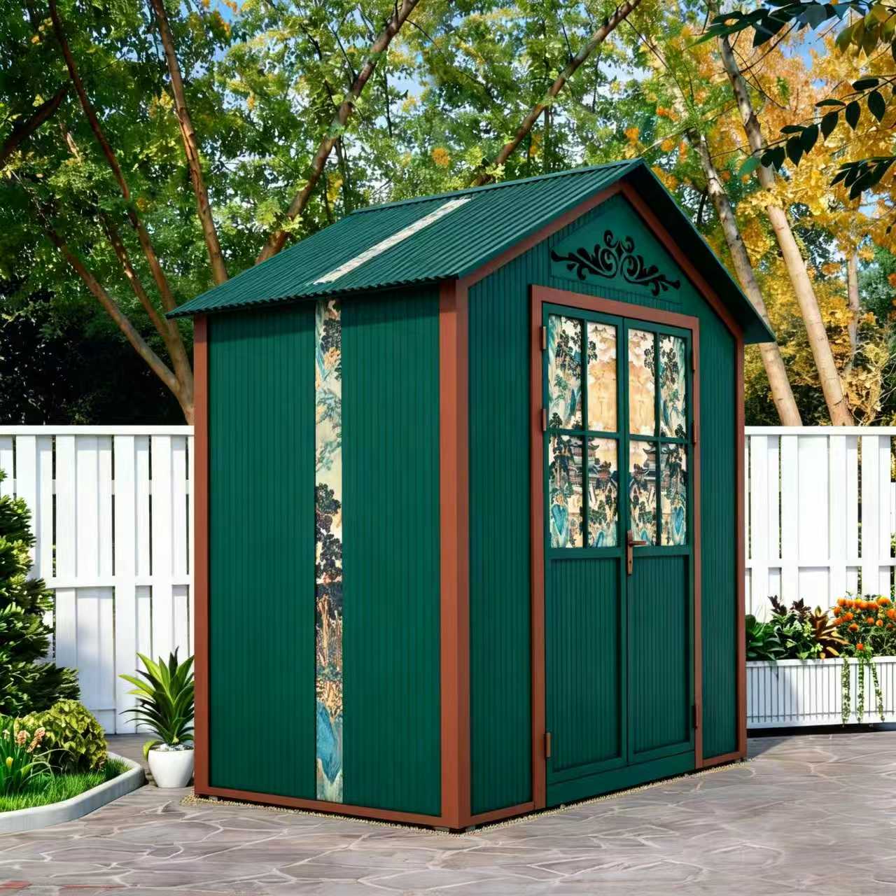 Outdoor shed
