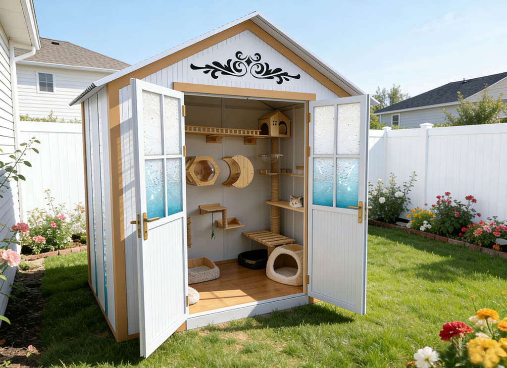 Outdoor shed