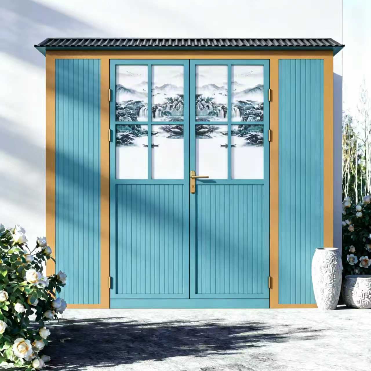 Outdoor shed