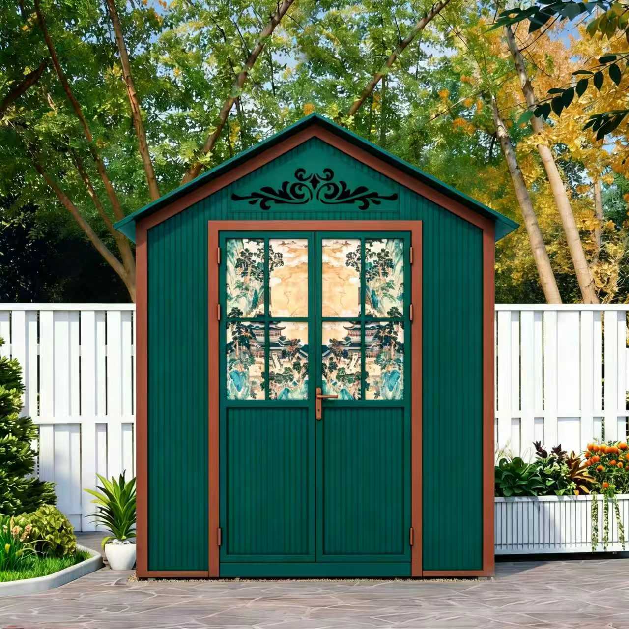 Outdoor shed