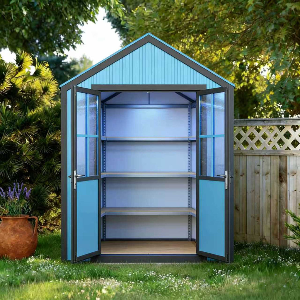 outdoor shed
