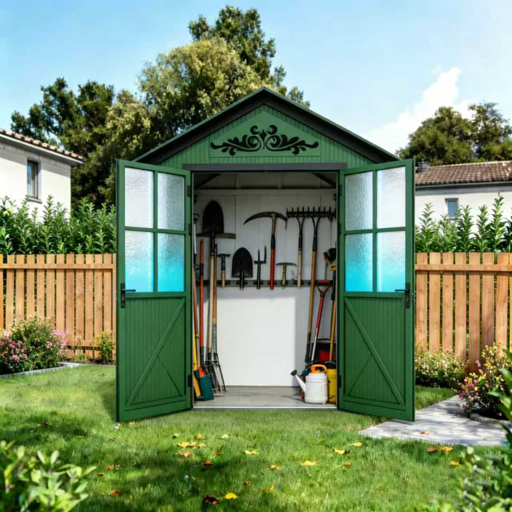 Outdoor shed