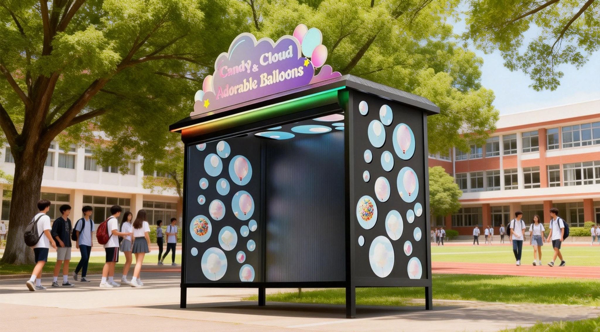 Sales booth