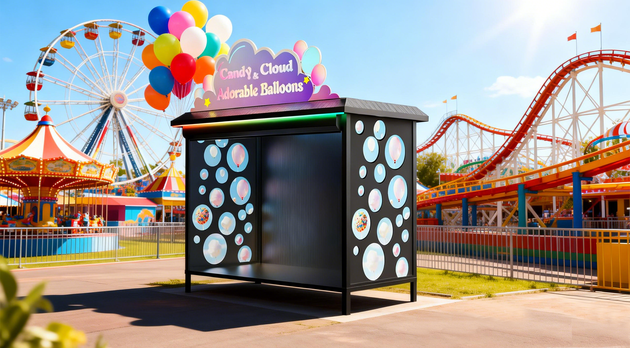 Sales booth