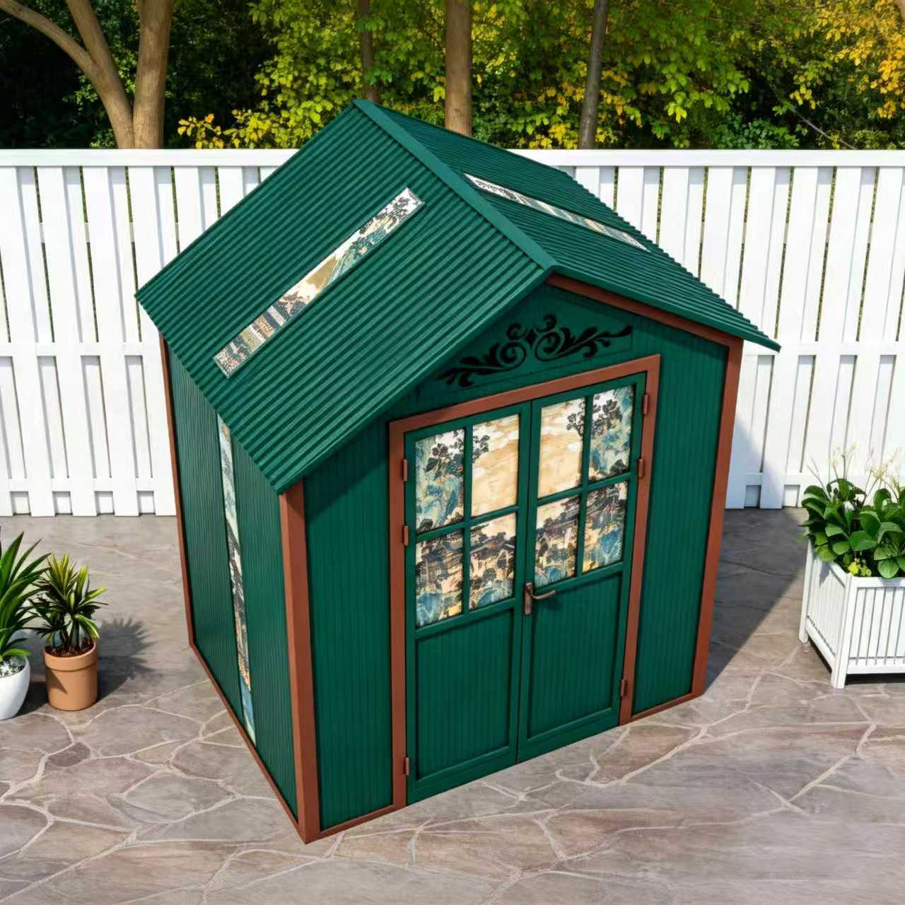 Outdoor shed