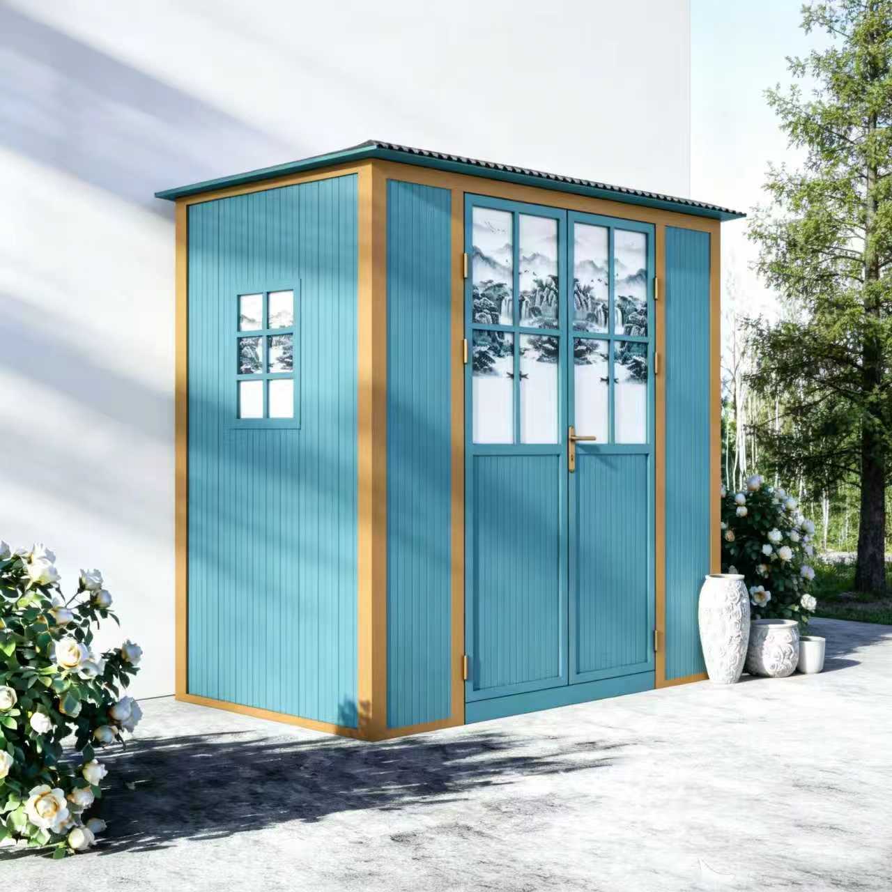 Outdoor shed
