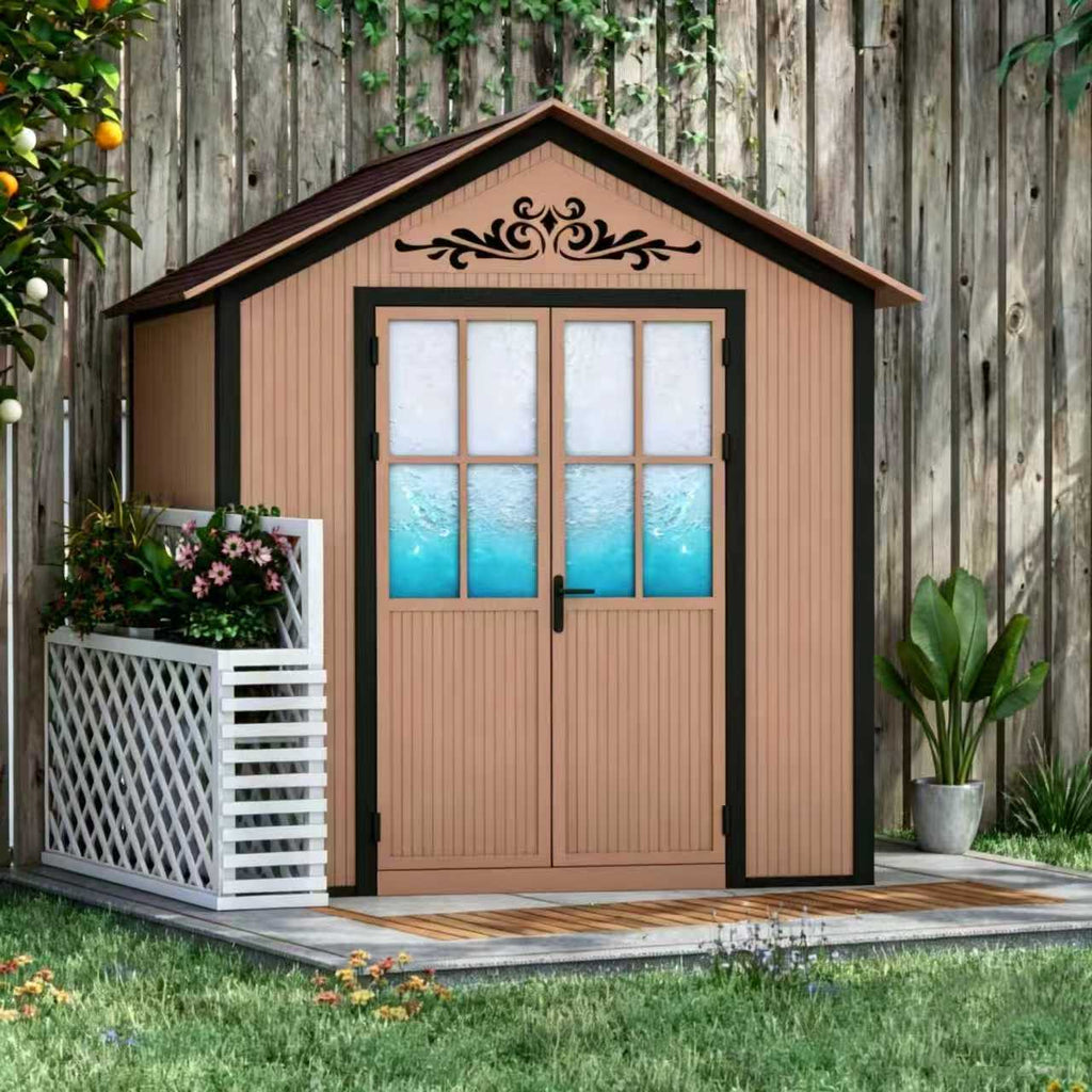 Outdoor shed