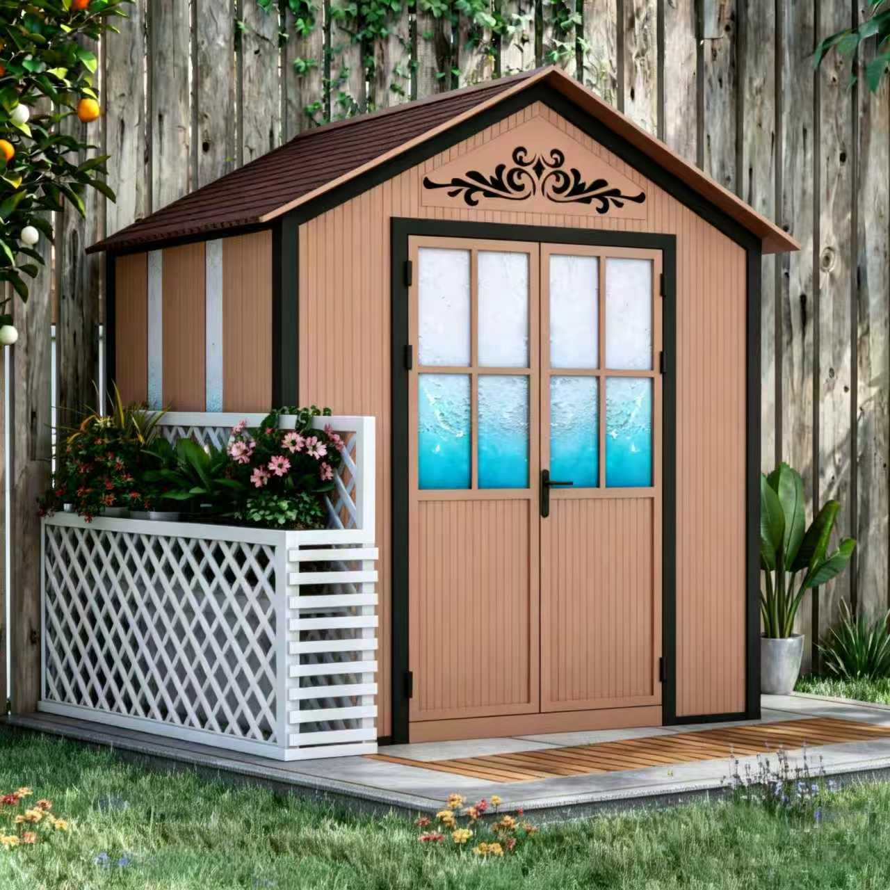 Outdoor shed