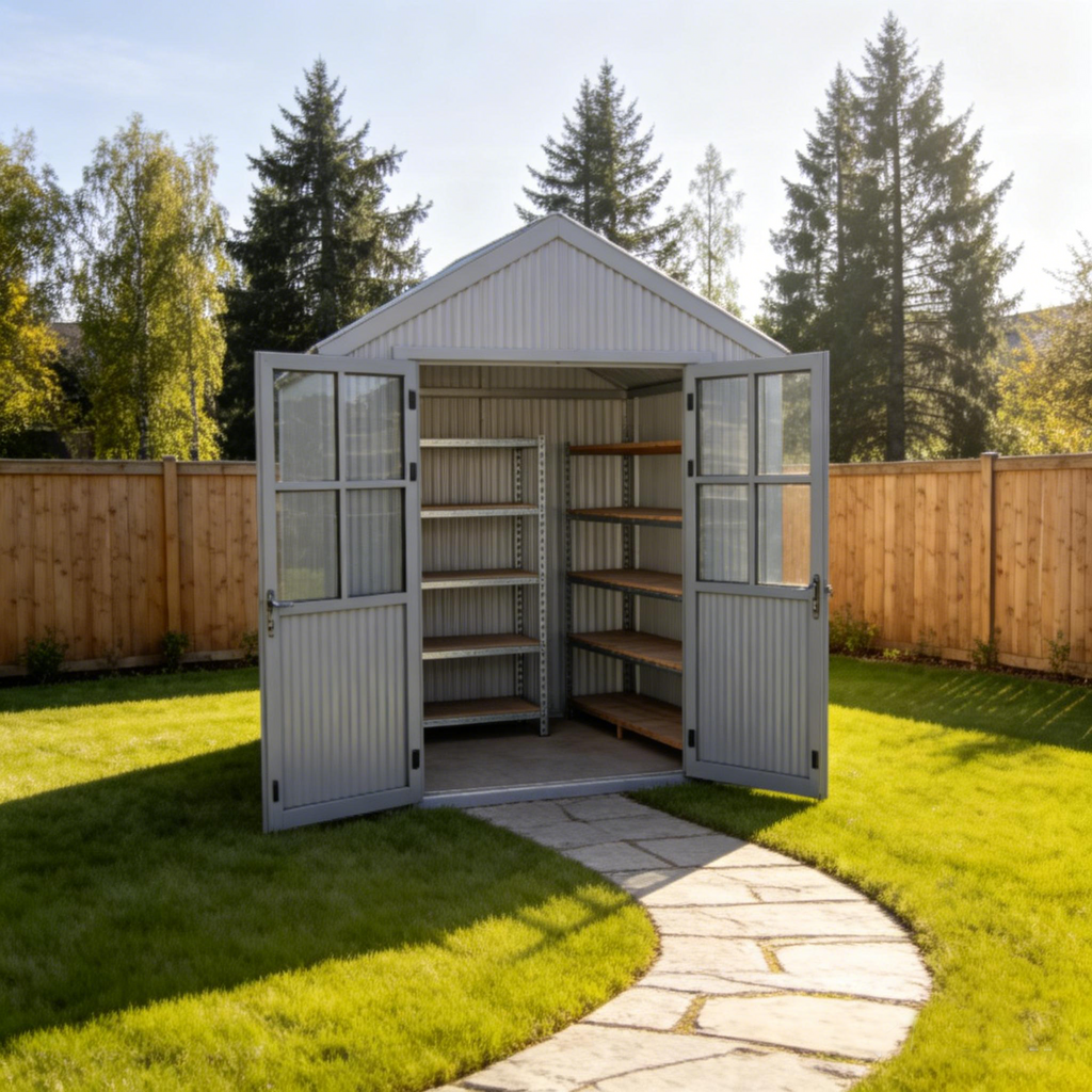 Outdoor shed