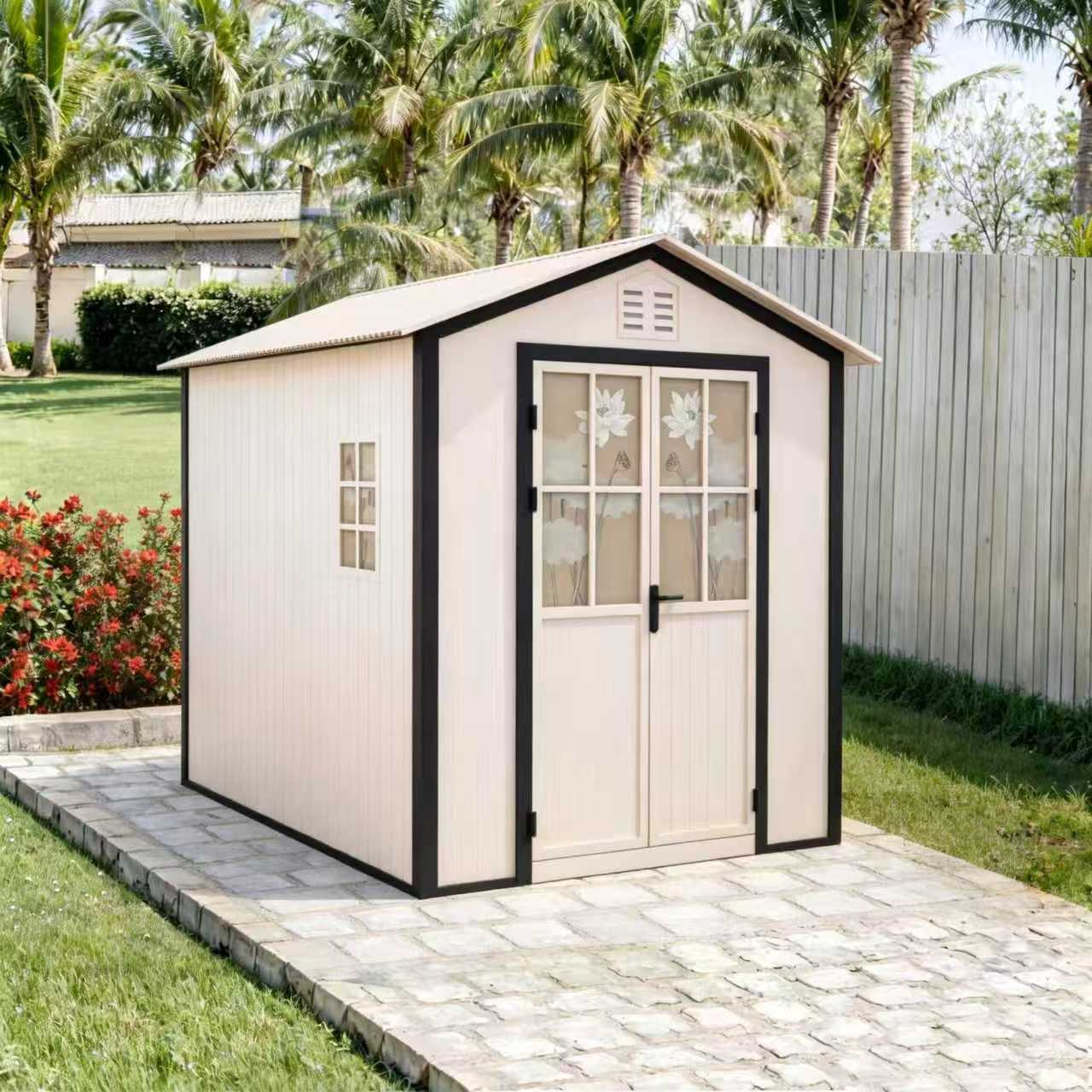 Outdoor shed