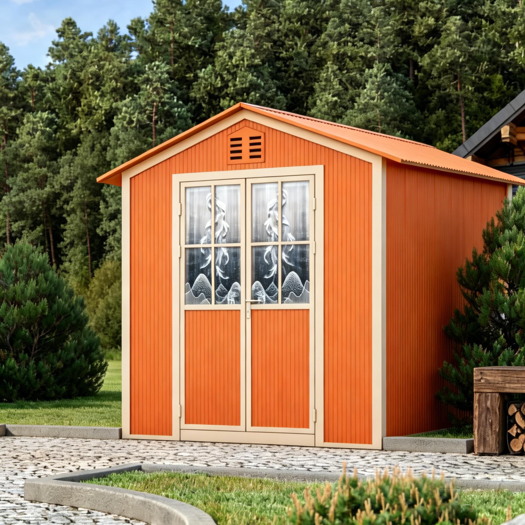 Outdoor shed