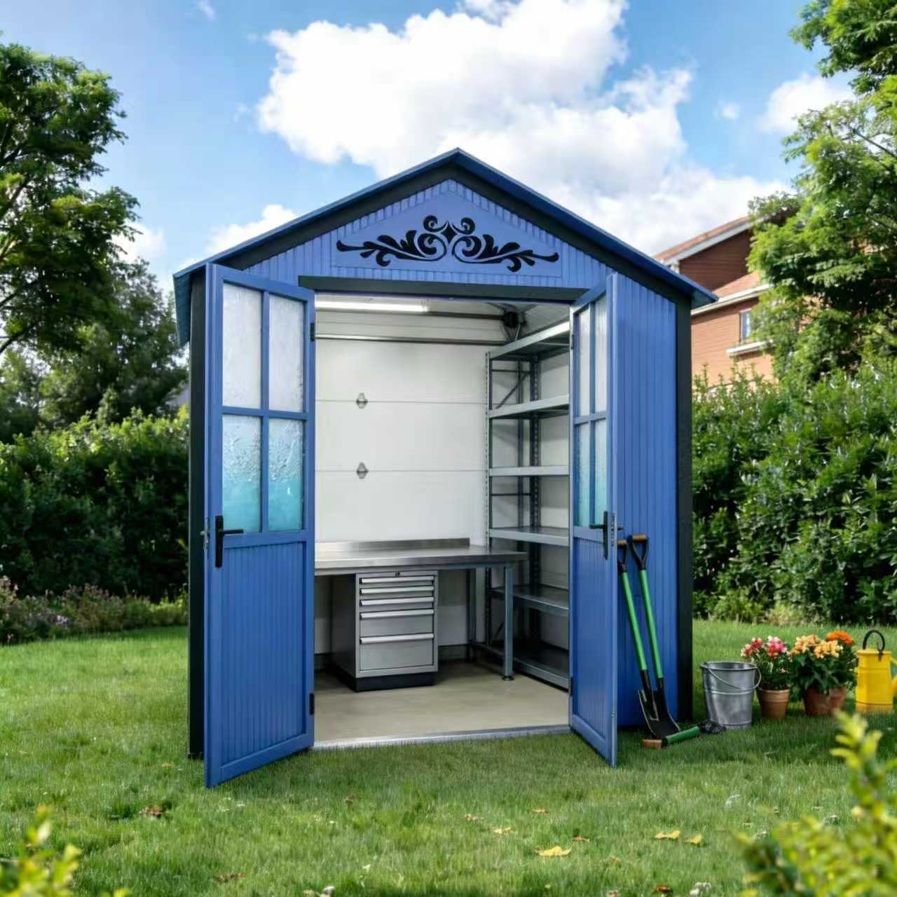 Outdoor shed