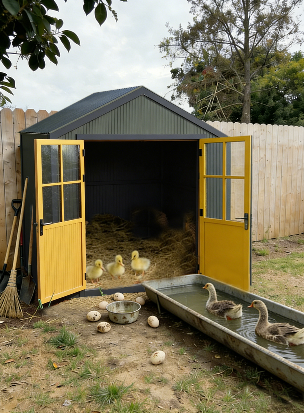 Outdoor shed