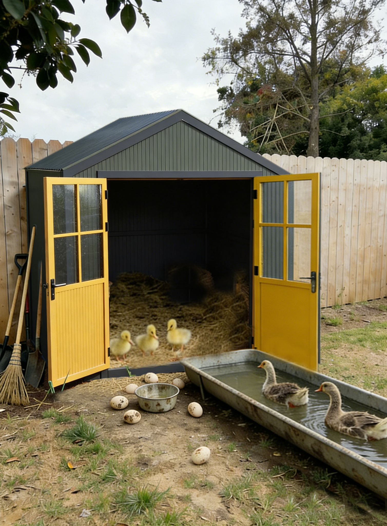 Outdoor shed