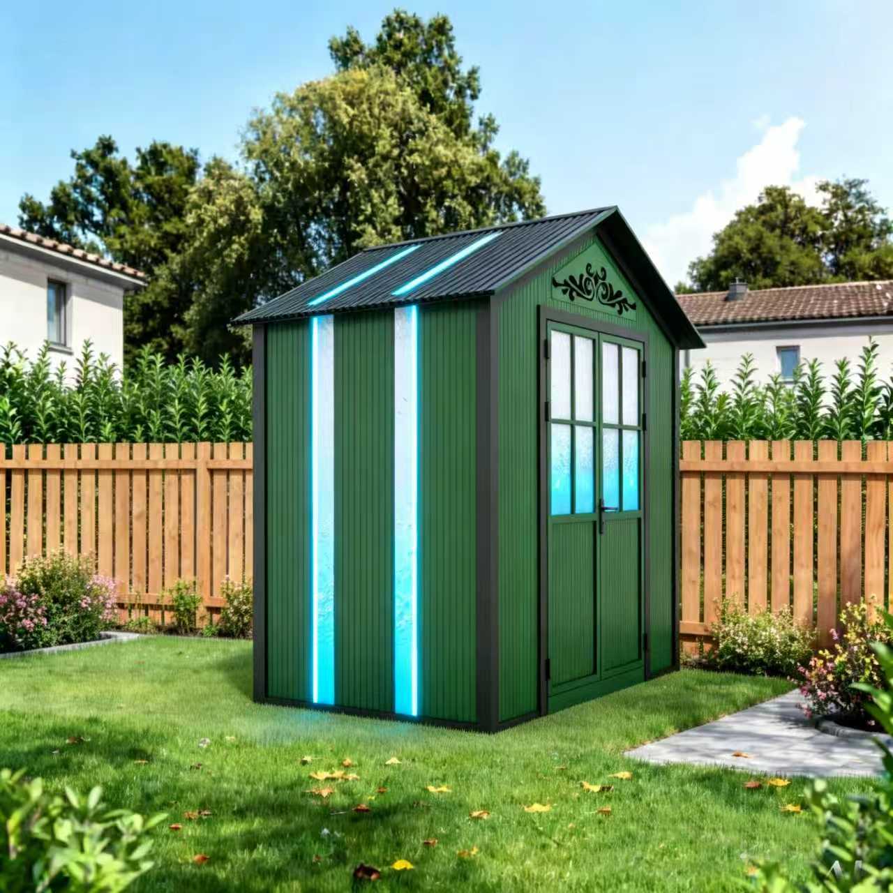 Outdoor shed