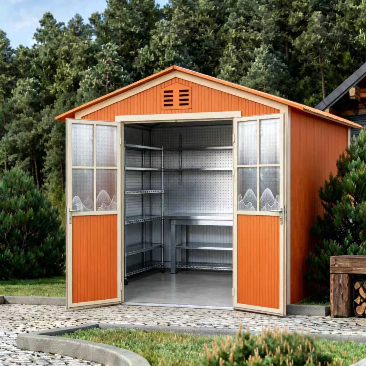 Outdoor shed