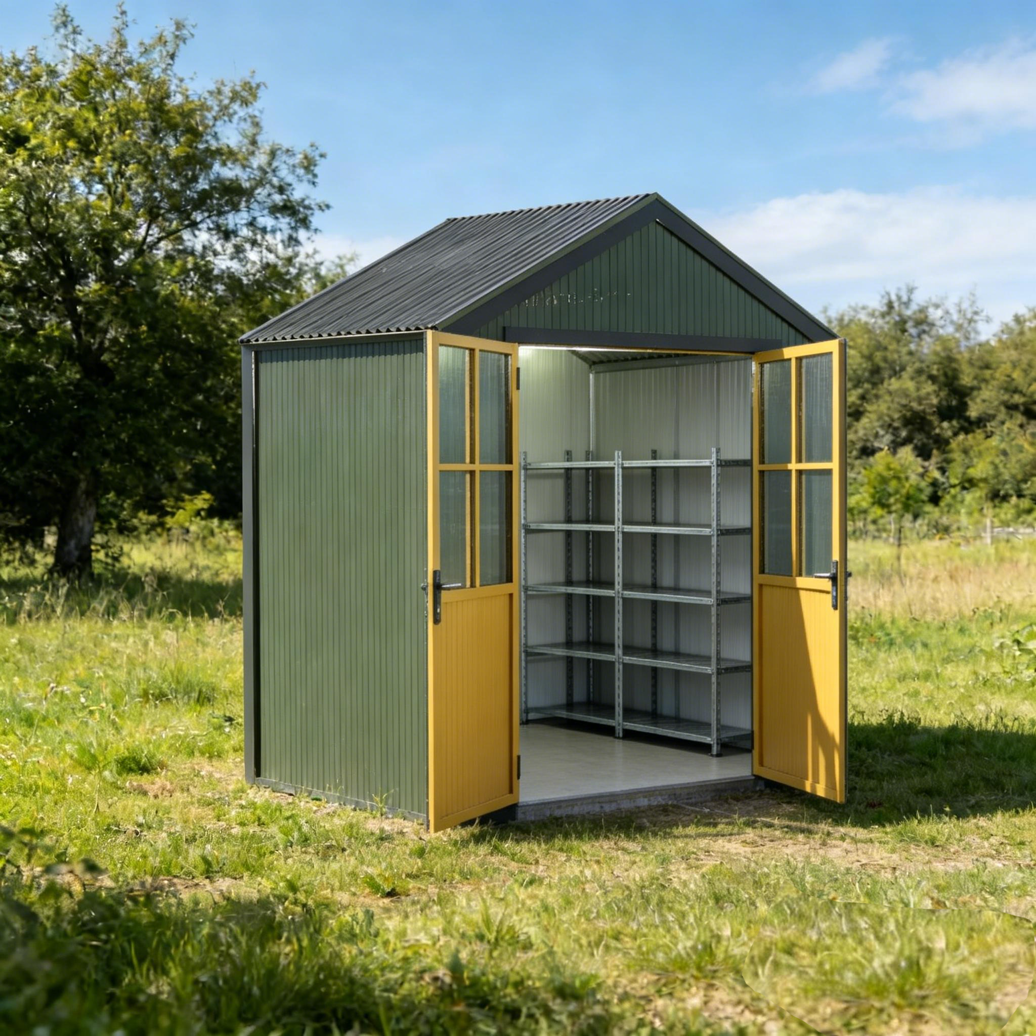 Outdoor shed