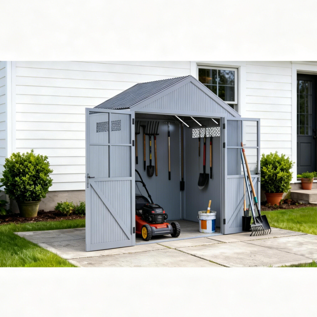 Outdoor shed