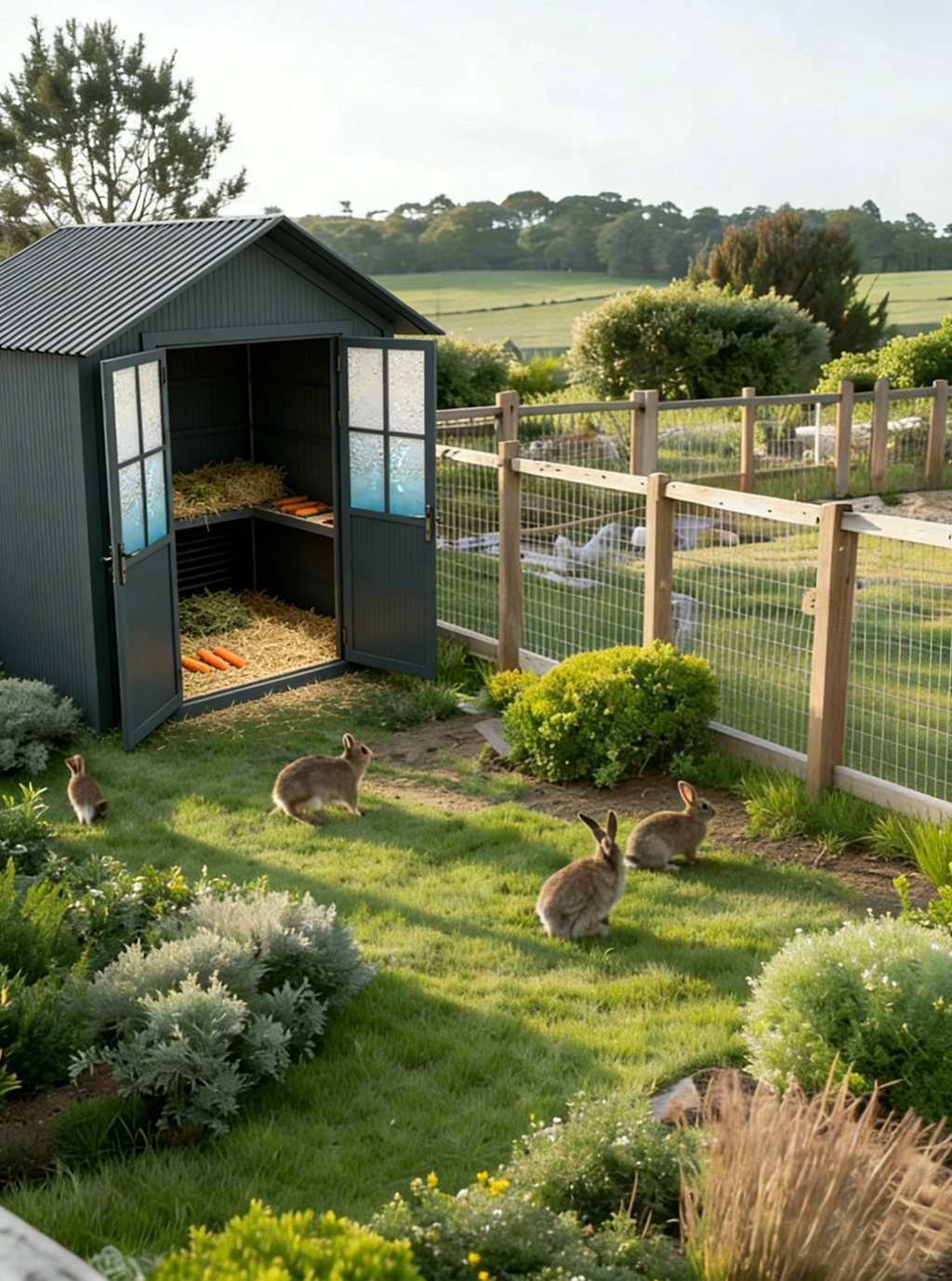 Outdoor shed