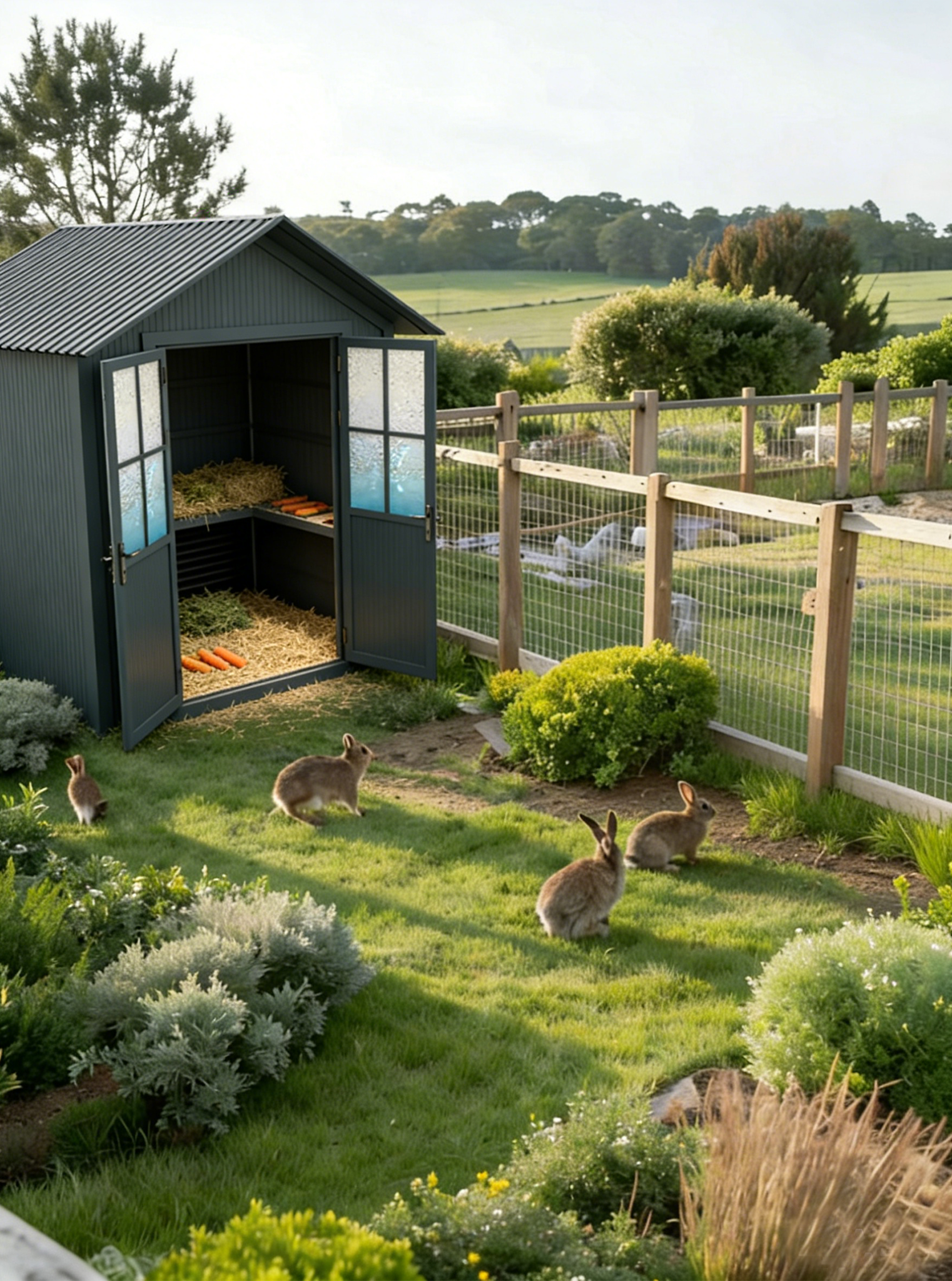 Outdoor shed